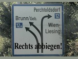 Turn right to B12 direction Perchtoldsdorf / Wien-Liesing