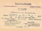 Naples, Italy AQ (Home-made card - on an index card. Backstamped 15 February...