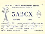 BFBS British Forces Broadcasting Service, Libya (1961)