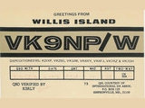 K2IXP, VK2SG, VK3JW, VK4XY, VK4FJ, VK7AZ, VK7DH, 1971 - QSL via K3RLY