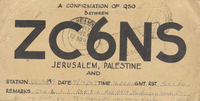 Jerusalem 1948 <b>[GLOSS]�AQ[/GLOSS]</b>
