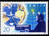 WRTC (2000)  Commemorative stamp with the value of 20t, issued for the occasion...