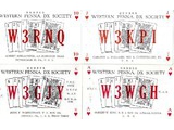 Western Penna DX Societ, yDeck of cards/Kartenspiel