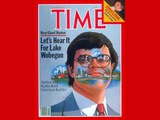 Garrison Keillor am Titelblatt des Time-Magazins 04.11.1985