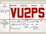 QSL 1960. Teilnehmer von VU2US/AC5
