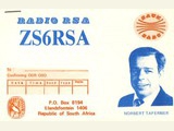 SABC Radio RSA The Voice of Johannesberg, Rep. South Africa (blanco)